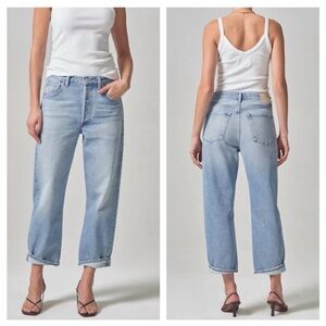 Citizens Of Humanity‎ - Dahlia Bow Leg Baby Roll Jeans Sz 31 NWT